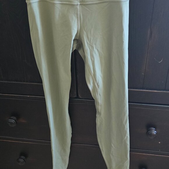 Lululemon Align High-Rise Pant 25" Grey Eucalyptus Size 6 - Picture 2 of 5